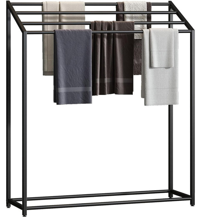 Oversized best sale towel bar